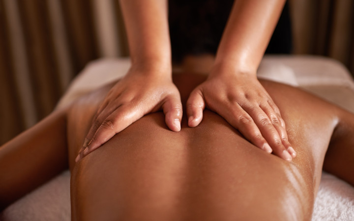 Aromatische relax massage